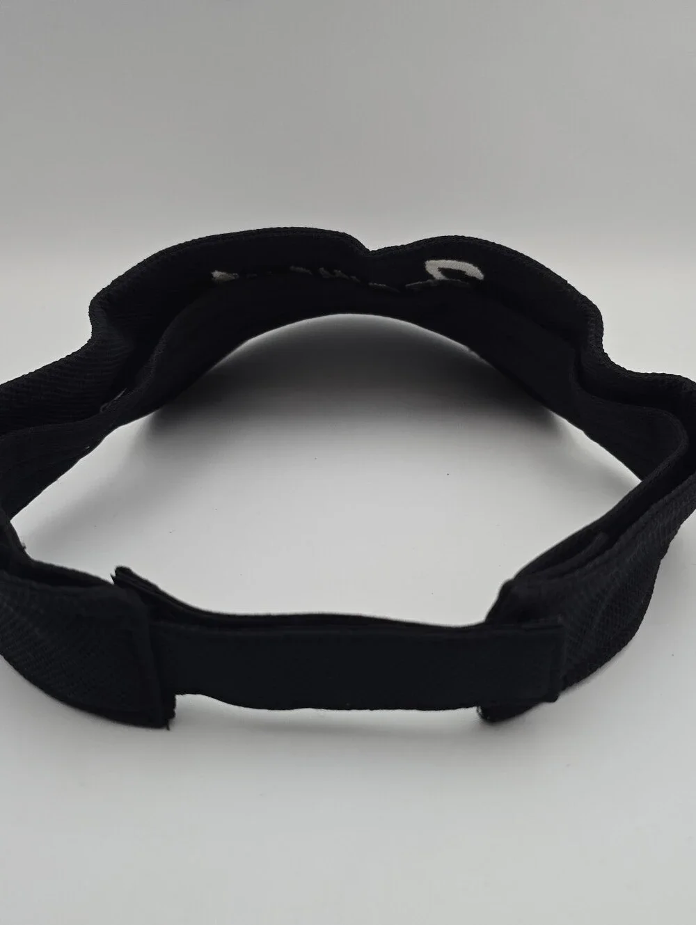 Sport-Tek Fremont Black Adjustable Visor